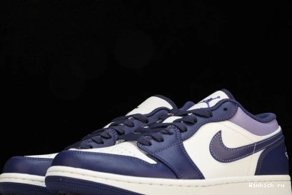 Purple Tones” Low 1 “Covered Jordan 1202